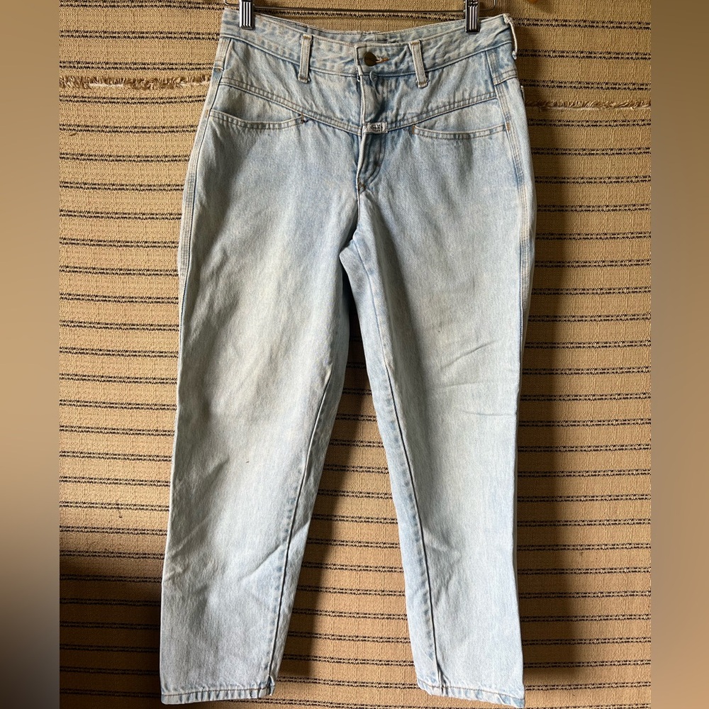 Marithé + François Girbaud Mom Jeans 
Light Blue Women's Jeans